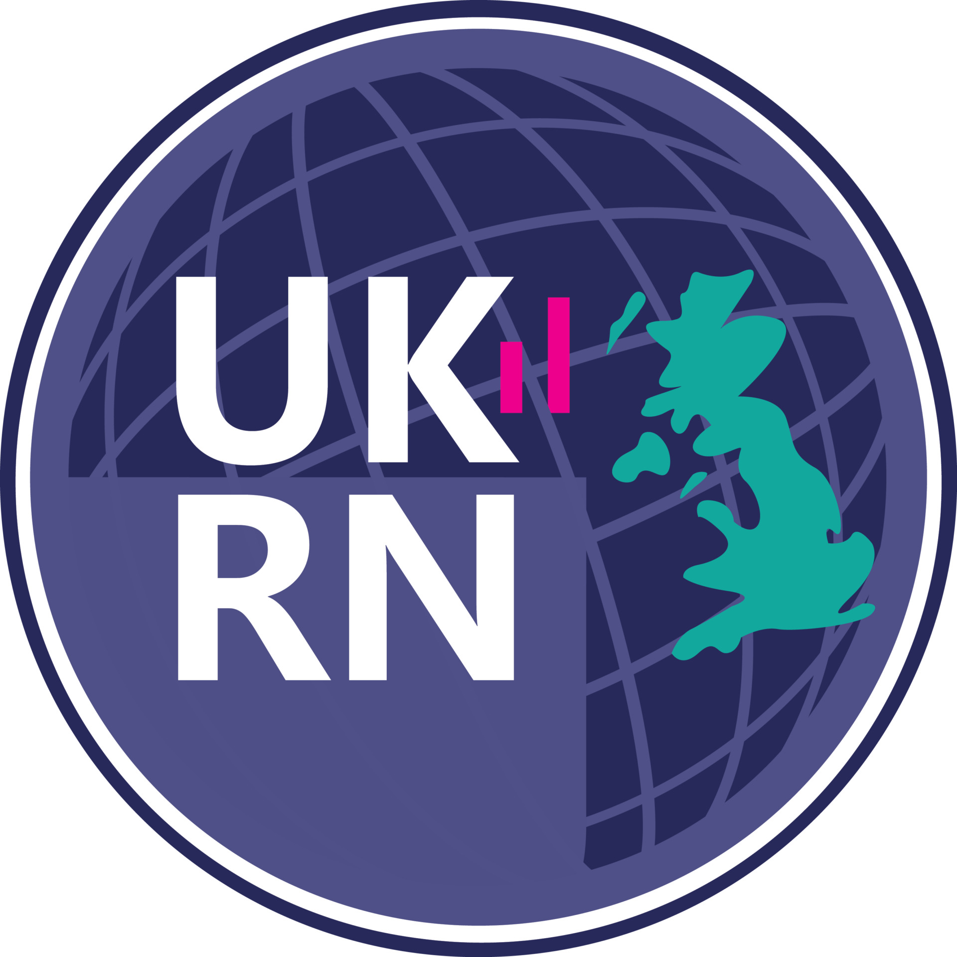 Globe with UKRN and big green UK